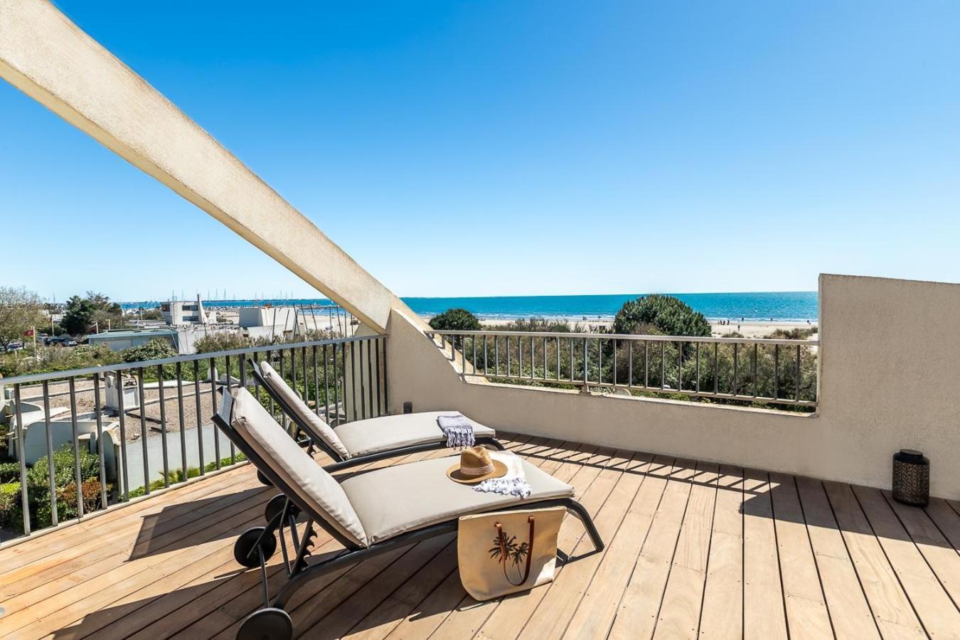 Suite Terrasse Xxl - Front De Mer - Parking - Ambiance Plage La Grande-Motte Exterior photo