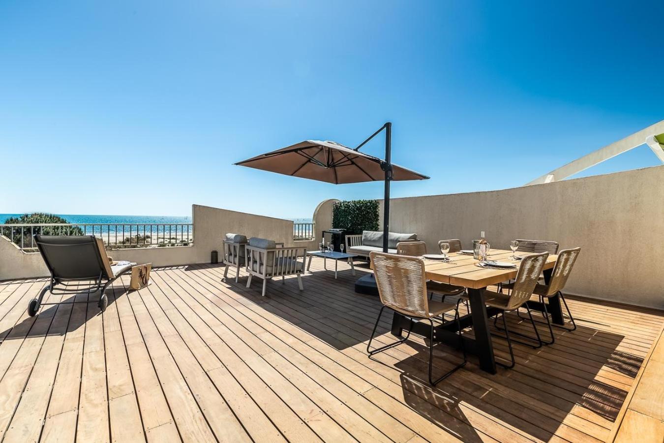 Suite Terrasse Xxl - Front De Mer - Parking - Ambiance Plage La Grande-Motte Exterior photo